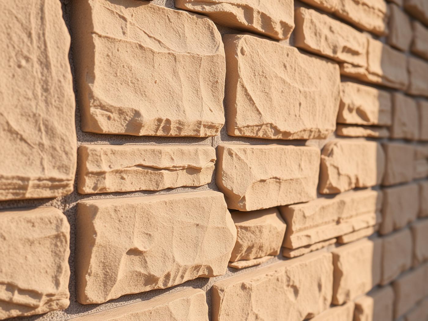 Detalle de aplacado en piedra natural en reforma de baño