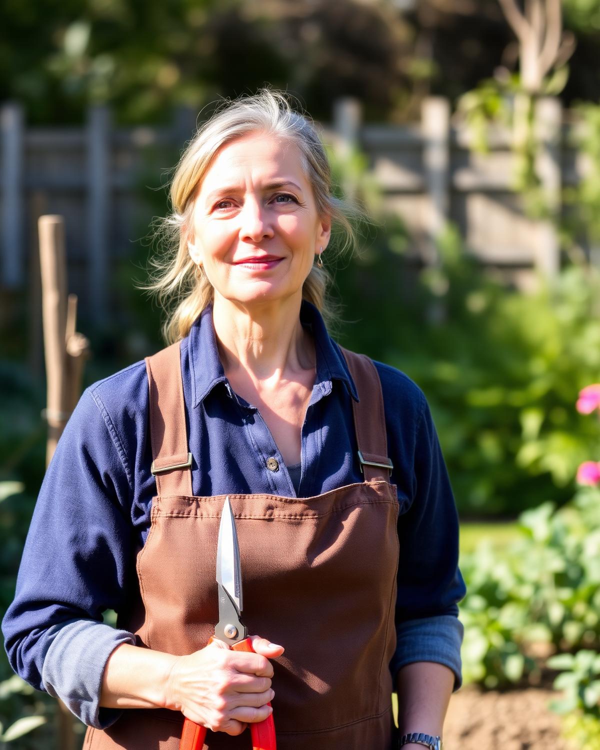 Retrato de Marta Verde, directora técnica de VERDE Jardinería